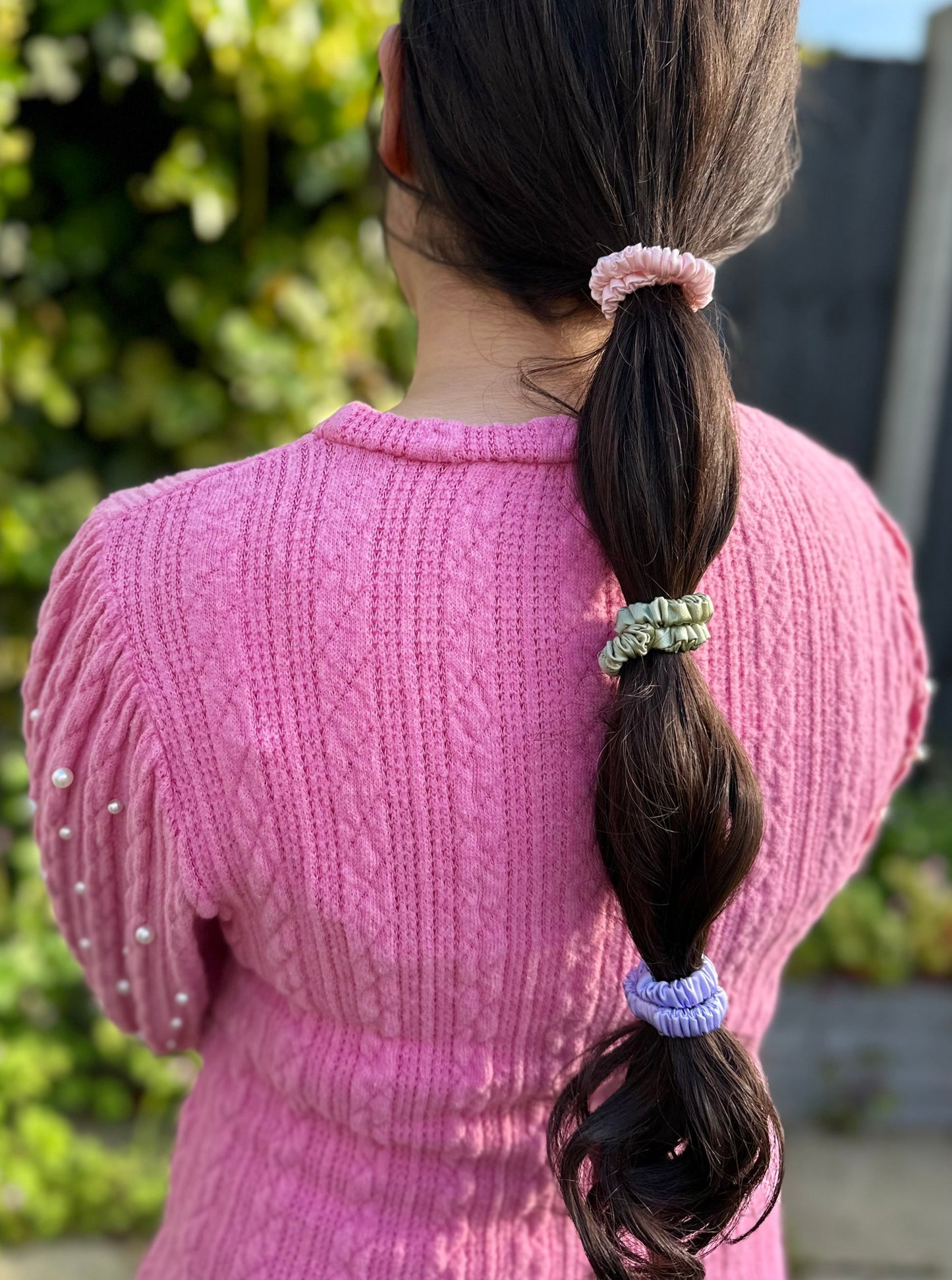 Mini Silk Scrunchies